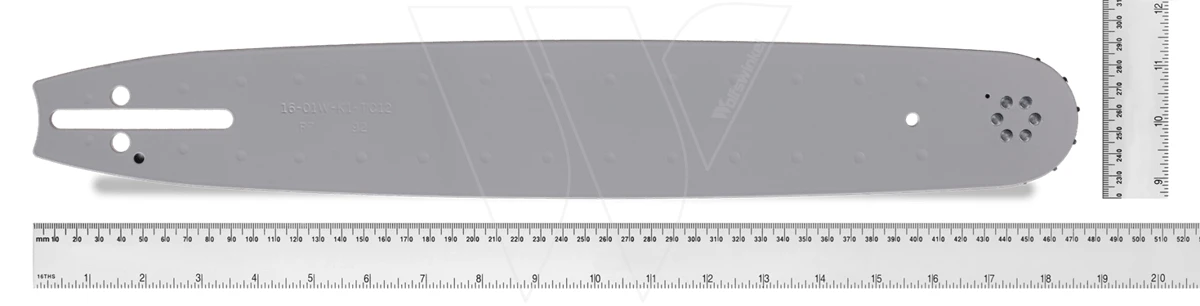 Mcculloch Zaagblad 40cm 1.3 325 66s K095 3 Mcculloch Zaagblad 40cm 1.3 325 66s K095