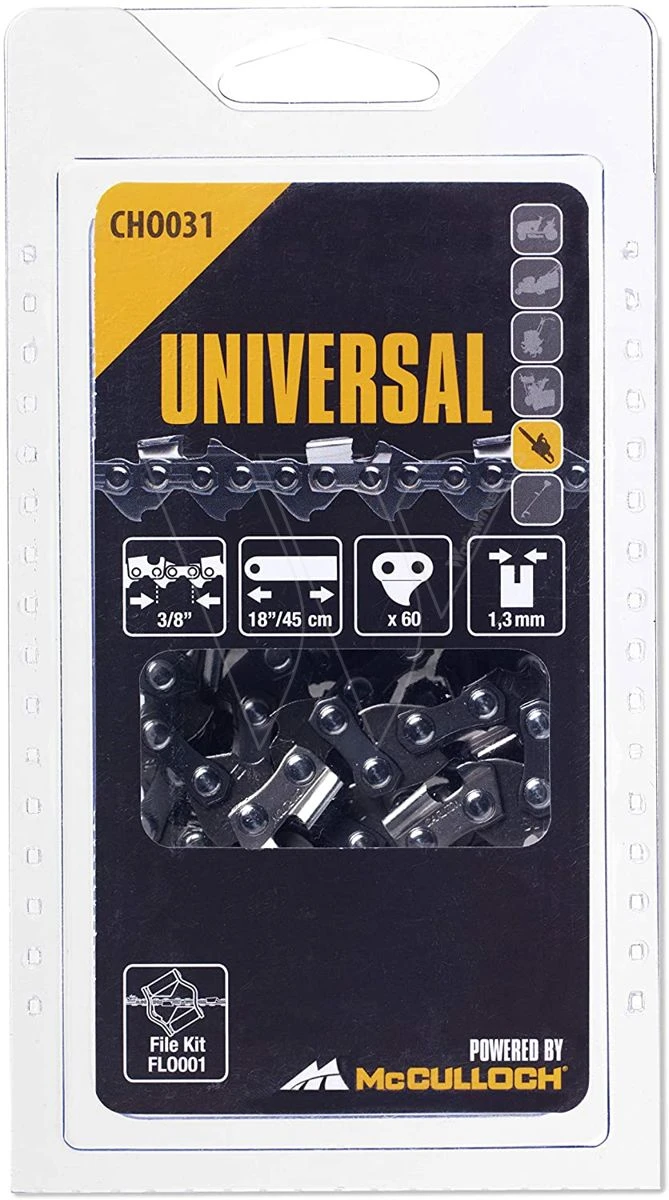 Mcculloch Ketting 45cm 1.3 3/8 60 Cho031 3 Mcculloch Ketting 45cm 1.3 3/8 60 Cho031