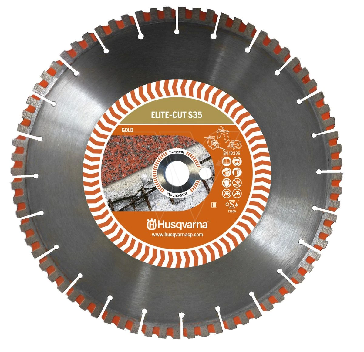 Husqvarna Slijpschijf Elite-cut S35 ø300 3 Husqvarna Slijpschijf Elite-cut S35 ø300