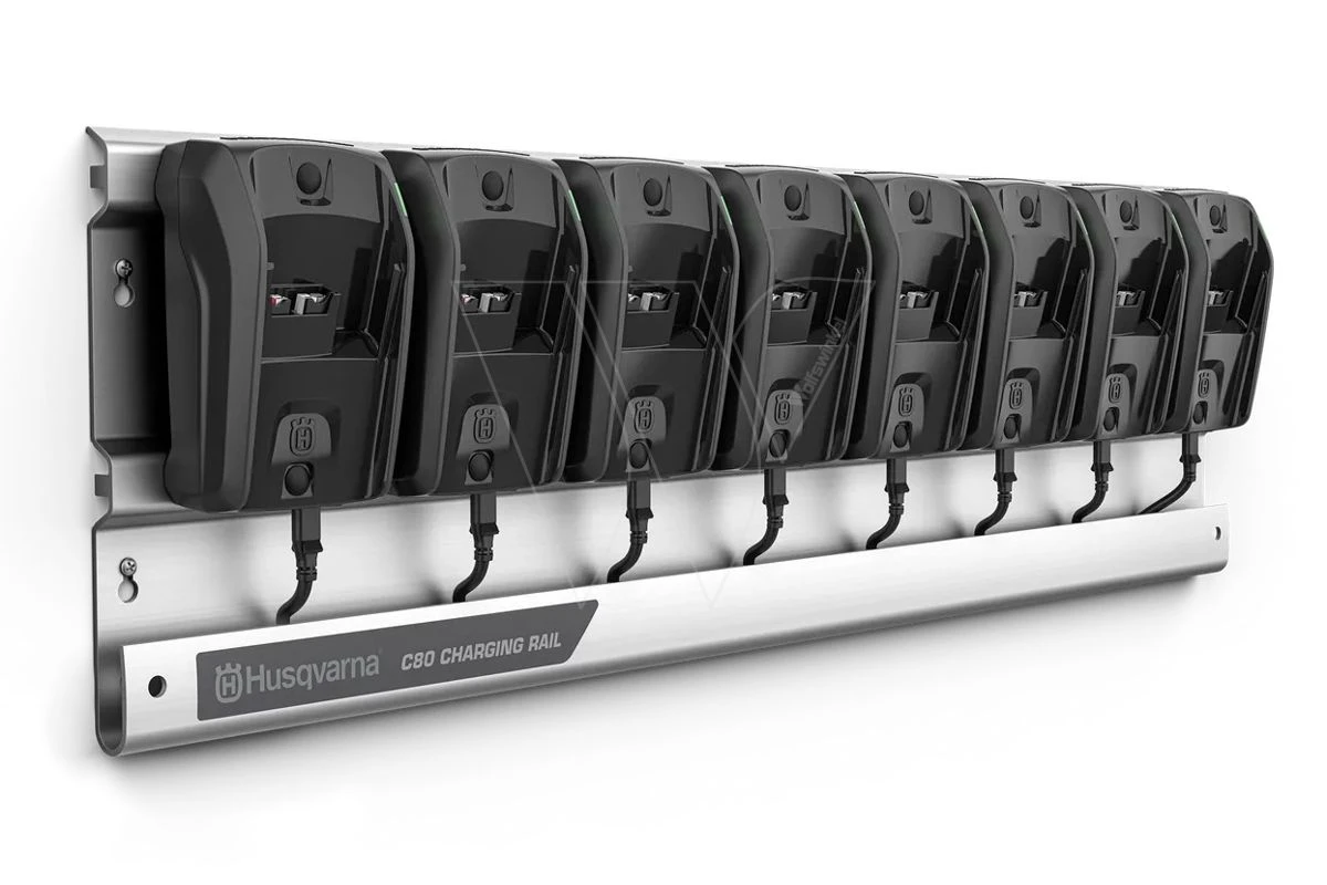 Husqvarna C80 Laadrailcompleet 8x Lader 3 Husqvarna C80 Laadrailcompleet 8x Lader